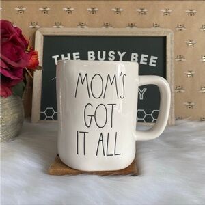 Rae Dunn MOM’S GOT IT ALL Coffee Tea Kitchen Home Decor Mug